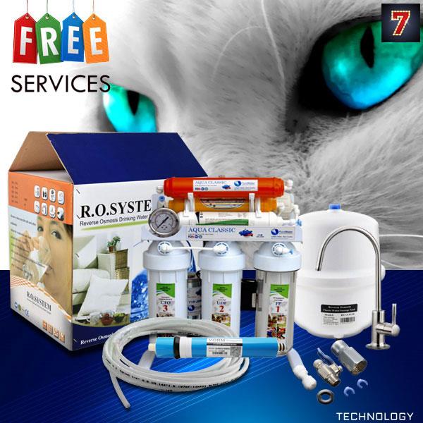 تصفیه آب خانگی 7 فیلتر آکو کلاسیک